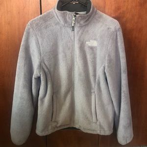 North Face fleece jacket. Grey. Small.